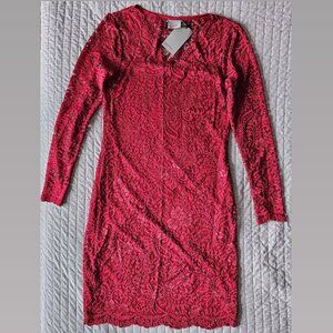 Vero Moda Red Lace Dress